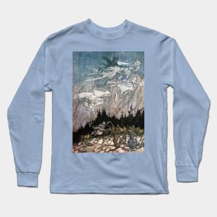 Spirits of the Catskill Mountains - Arthur Rackham Long Sleeve T-Shirt